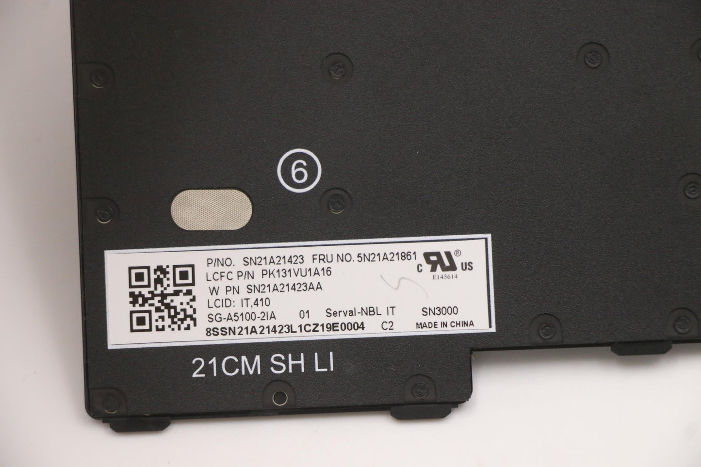 Lenovo Nb_Kyb Cs21Kbd Sktop Ltn,Nbl,B - 5N21A21861
