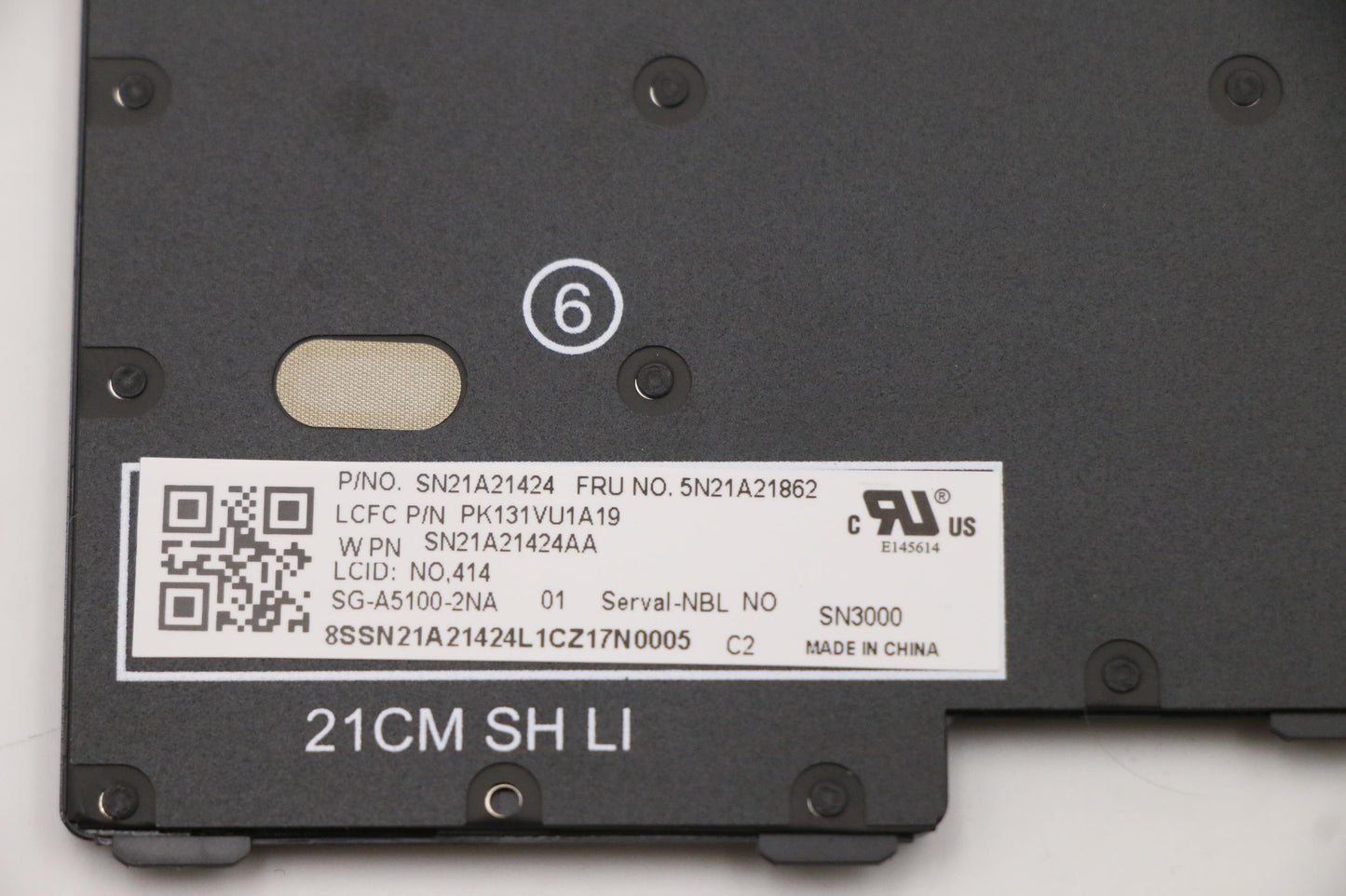 Lenovo Nb_Kyb Cs21Kbd Sktop Ltn,Nbl,B - 5N21A21862