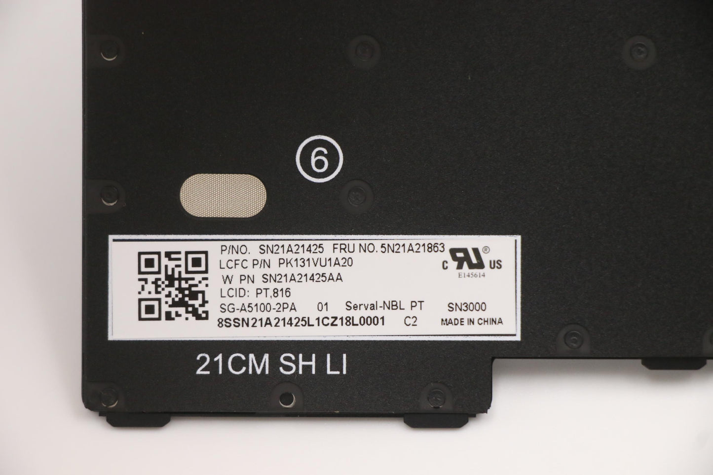Lenovo Nb_Kyb Cs21Kbd Sktop Ltn,Nbl,B - 5N21A21863