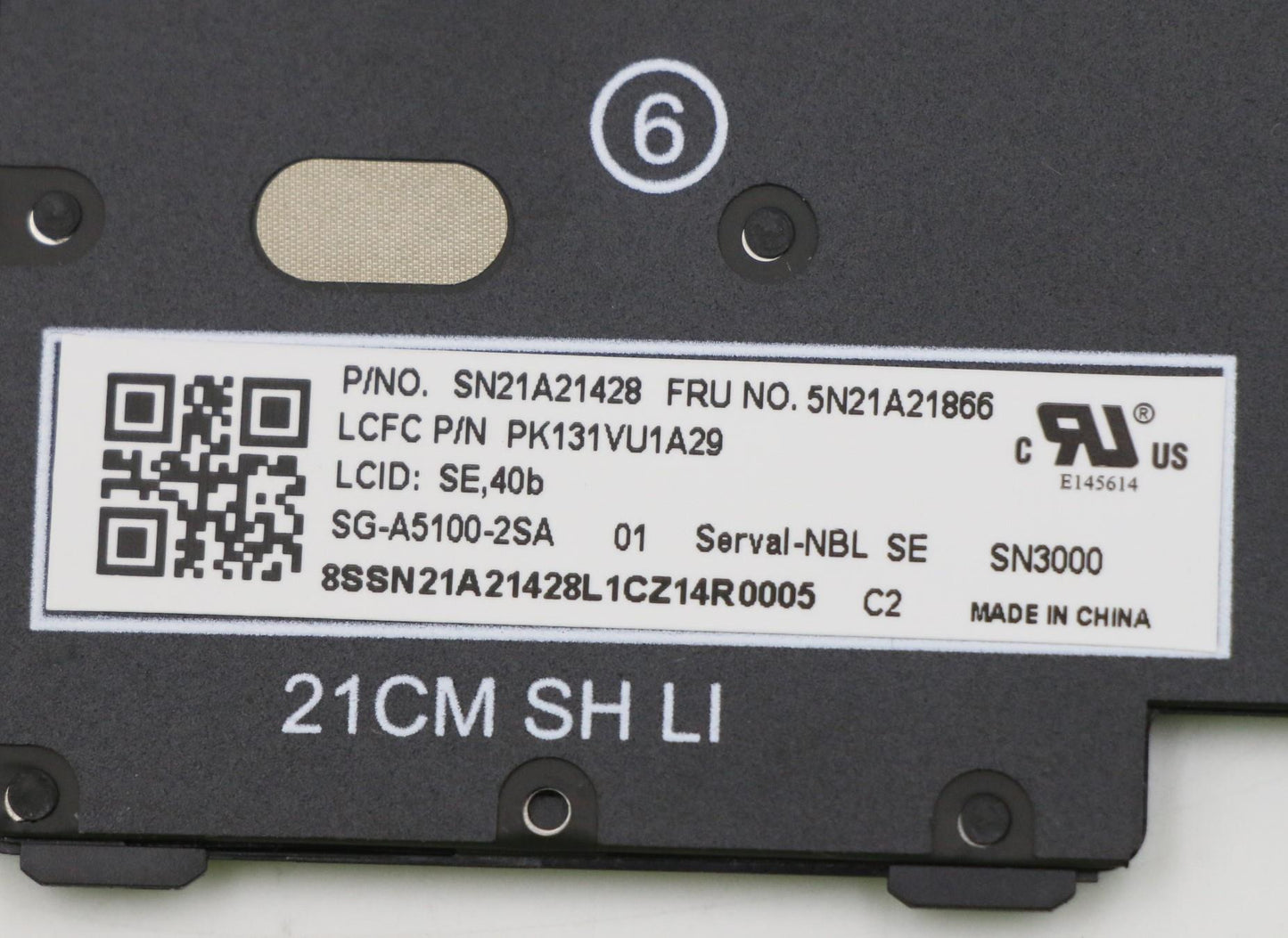 Lenovo Nb_Kyb Cs21Kbd Sktop Ltn,Nbl,B - 5N21A21866