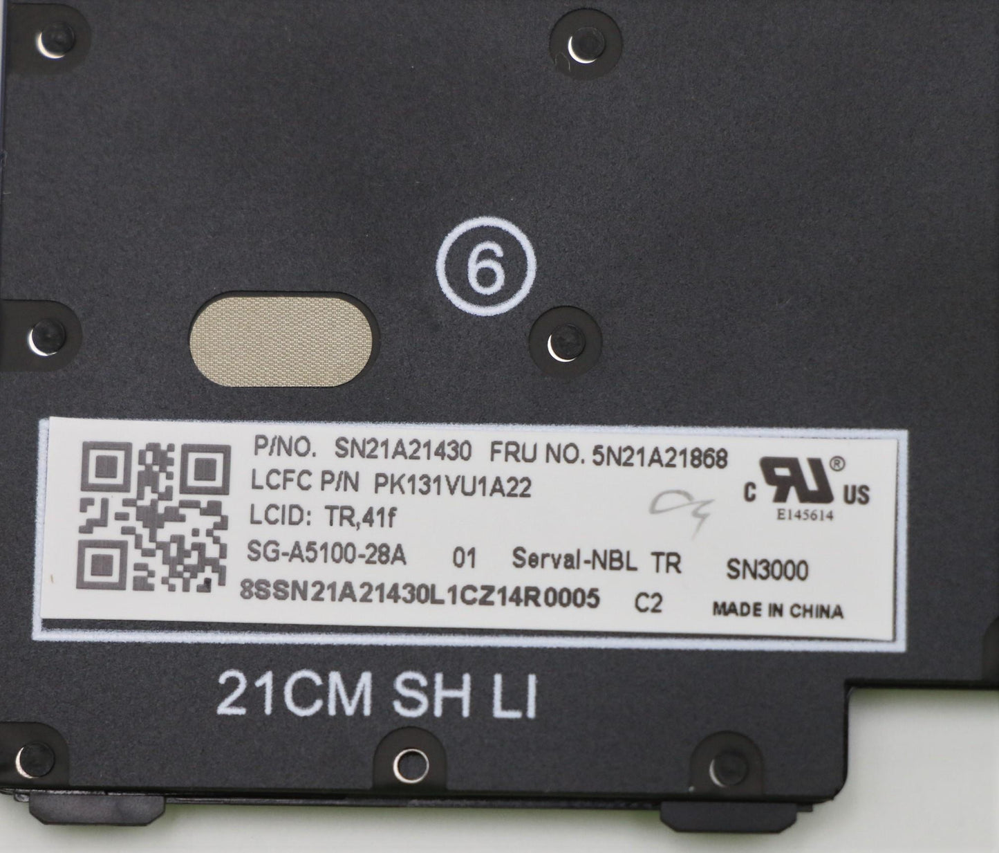 Lenovo Nb_Kyb Cs21Kbd Sktop Ltn,Nbl,B - 5N21A21868