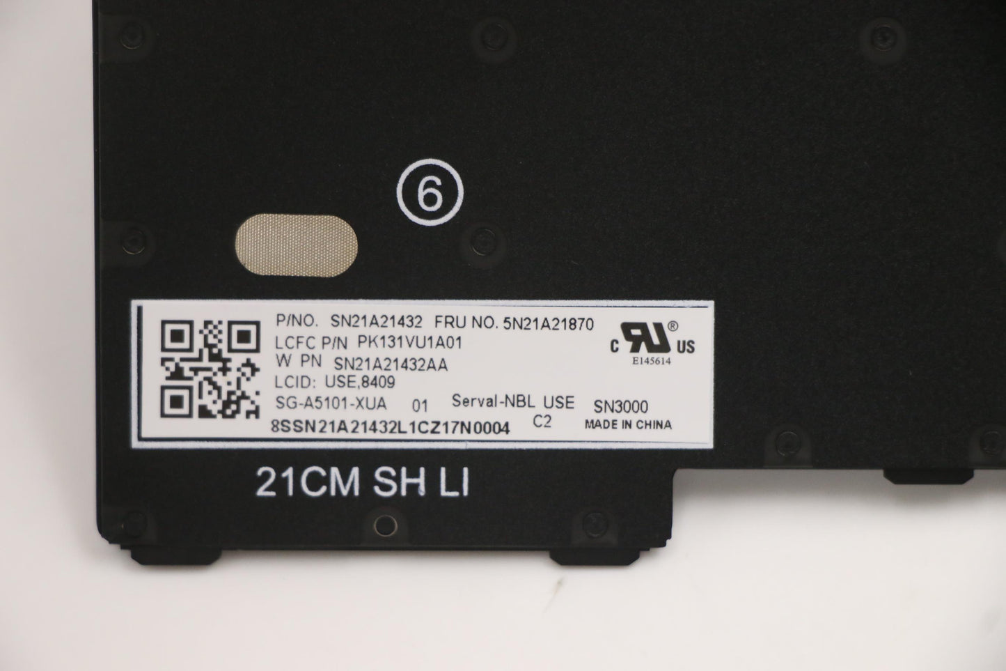 Lenovo Nb_Kyb Cs21Kbd Sktop Ltn,Nbl,B - 5N21A21870