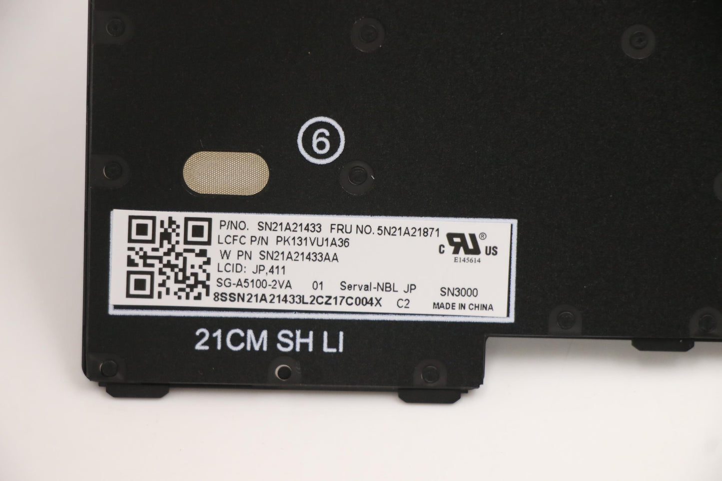 Lenovo Nb_Kyb Cs21Kbd Sktop Ltn,Nbl,B - 5N21A21871