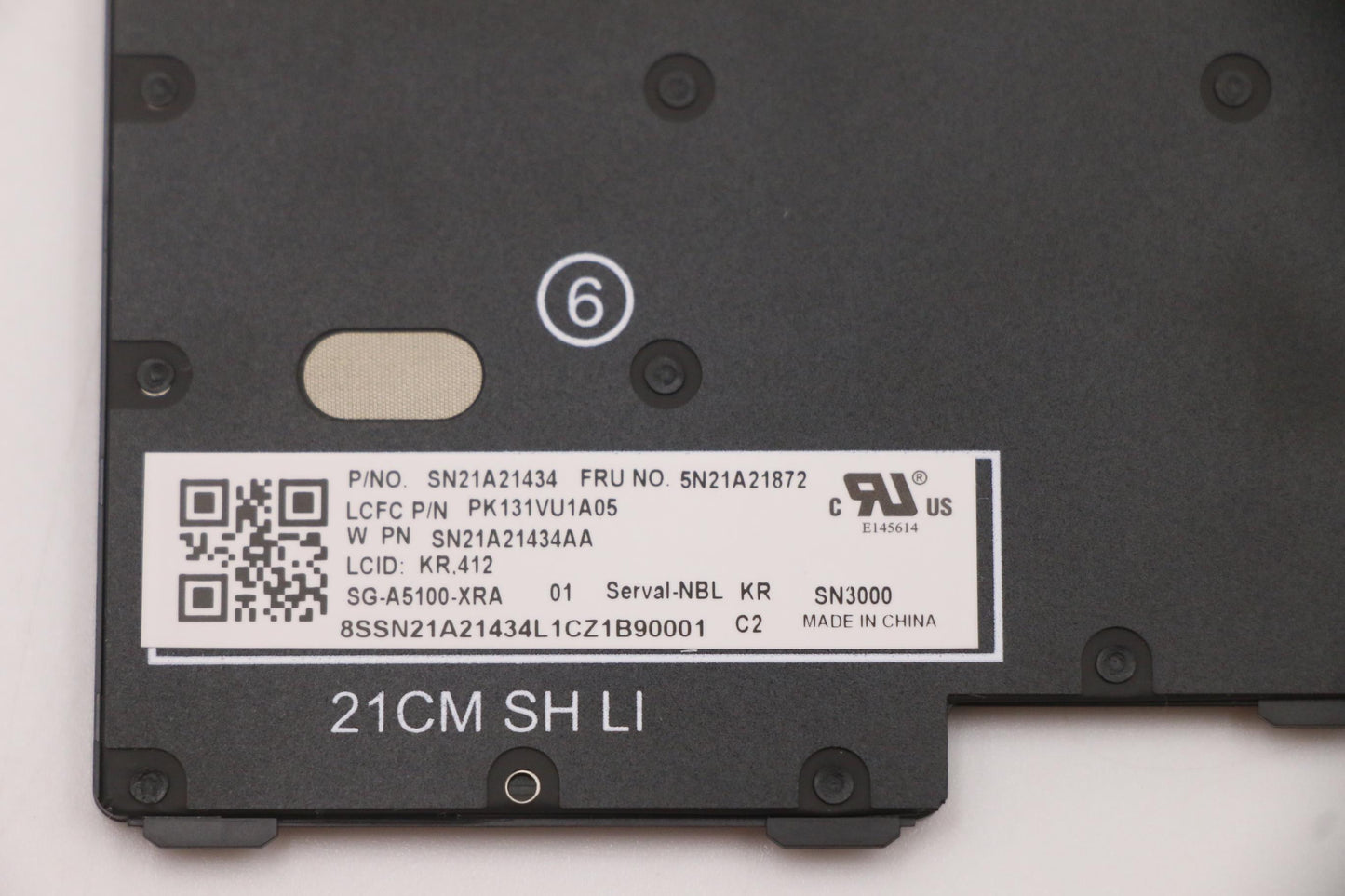 Lenovo Nb_Kyb Cs21Kbd Sktop Ltn,Nbl,B - 5N21A21872