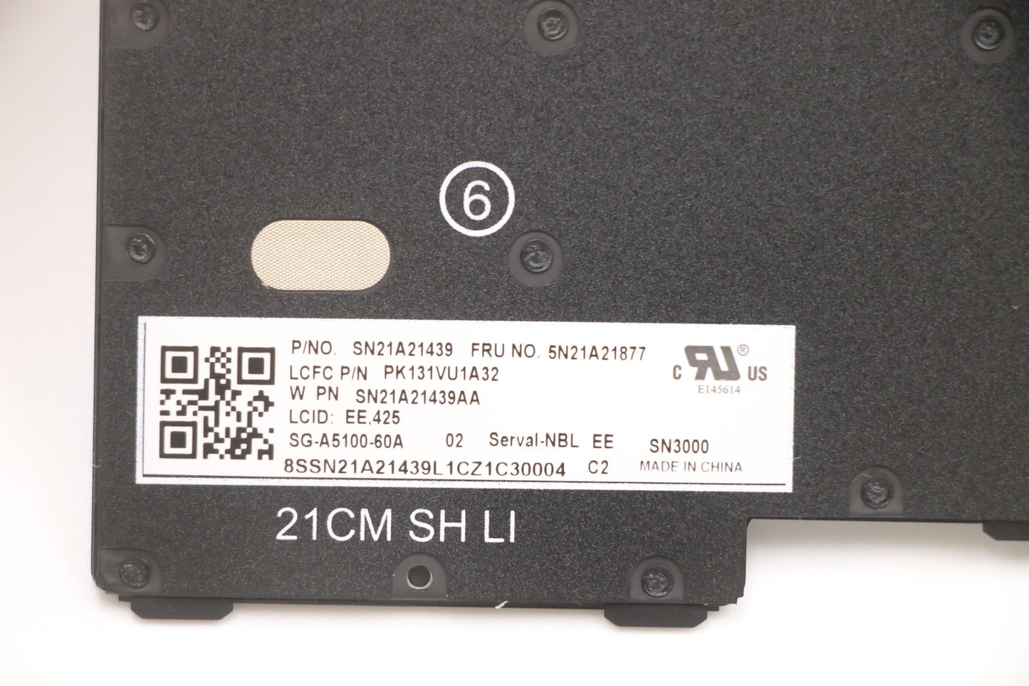 Lenovo Nb_Kyb Cs21Kbd Sktop Ltn,Nbl,B - 5N21A21877