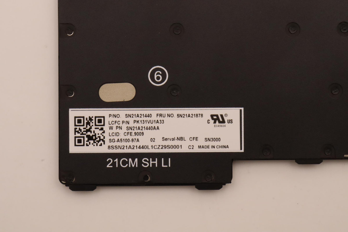 Lenovo Nb_Kyb Cs21Kbd Sktop Ltn,Nbl,B - 5N21A21878