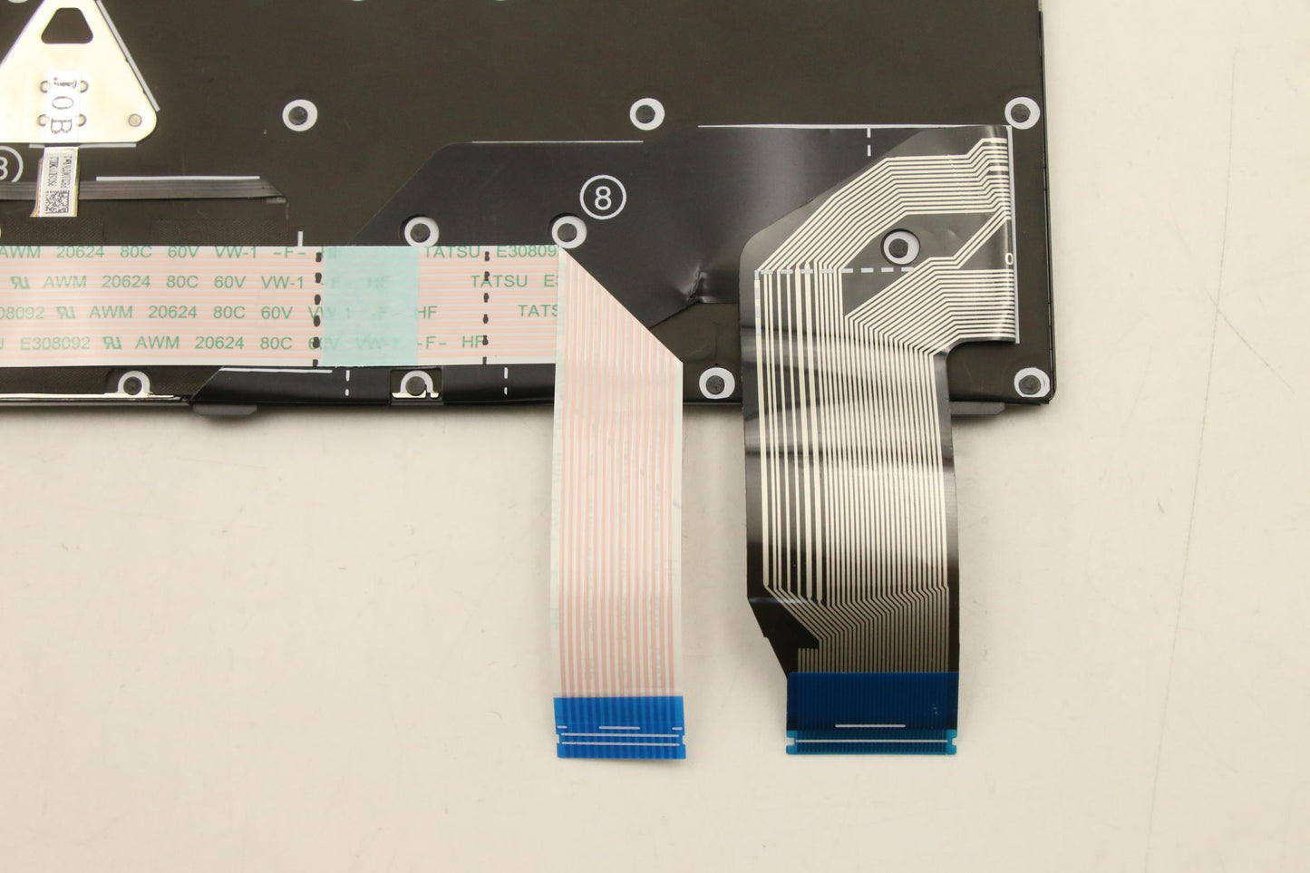 Lenovo Internal Keyboard, USA English Layout, Black, Backlit - 5N21A21882