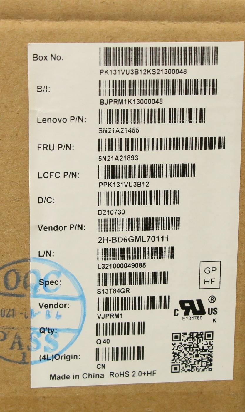 Lenovo Nb_Kyb Cs21Kbd Sktop Pmx,Bl,Bk - 5N21A21893