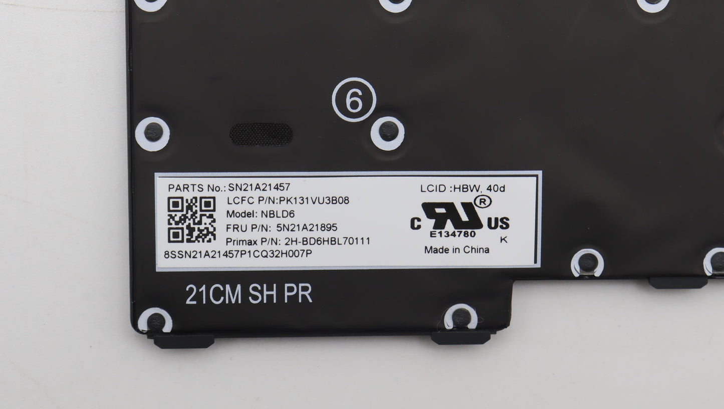 Lenovo Nb_Kyb Cs21Kbd Sktop Pmx,Bl,Bk - 5N21A21895