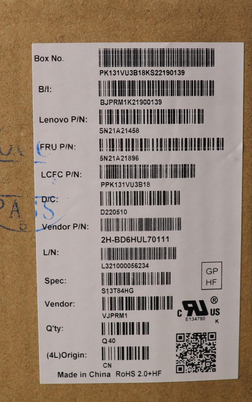 Lenovo Nb_Kyb Cs21Kbd Sktop Pmx,Bl,Bk - 5N21A21896