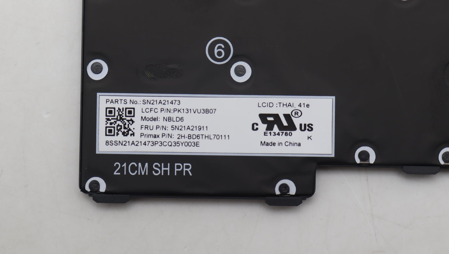 Lenovo Nb_Kyb Cs21Kbd Sktop Pmx,Bl,Bk - 5N21A21911