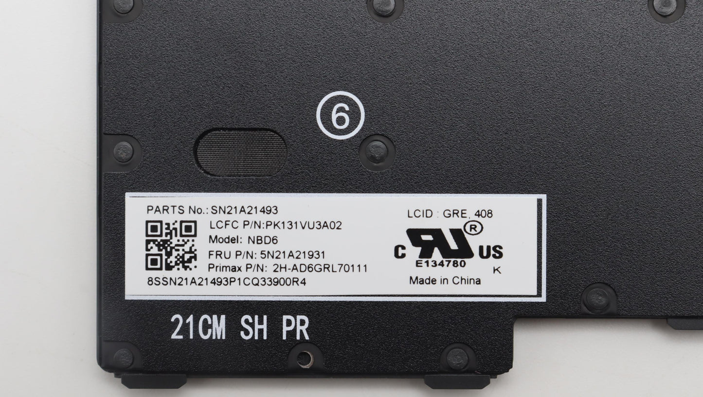 Lenovo Nb_Kyb Cs21Kbd Sktop Pmx,Nbl,B - 5N21A21931