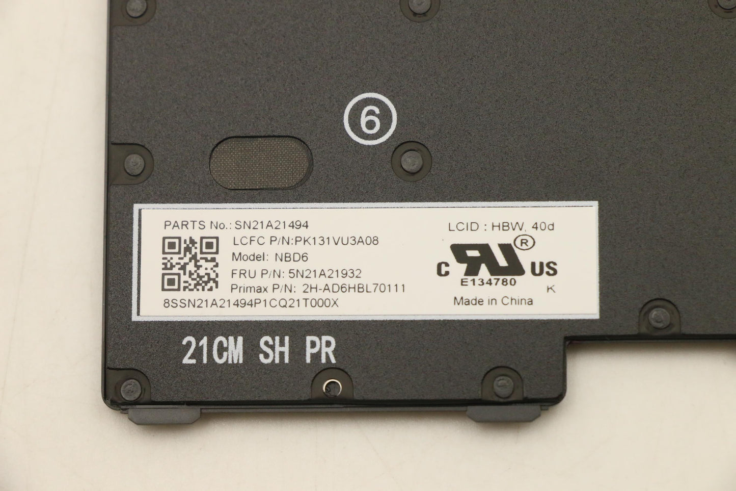 Lenovo Nb_Kyb Cs21Kbd Sktop Pmx,Nbl,B - 5N21A21932