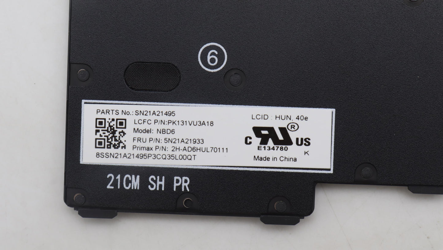 Lenovo Nb_Kyb Cs21Kbd Sktop Pmx,Nbl,B - 5N21A21933