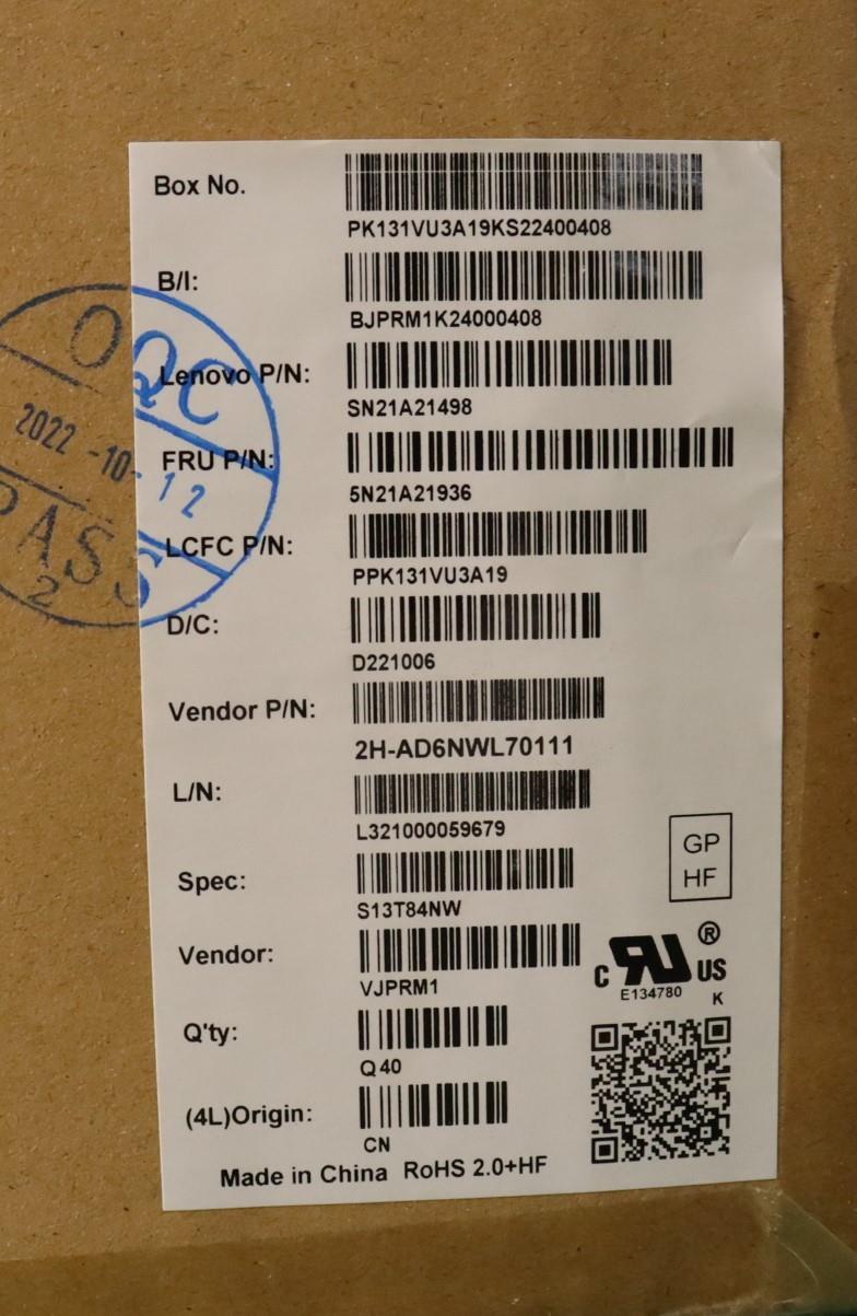 Lenovo Nb_Kyb Cs21Kbd Sktop Pmx,Nbl,B - 5N21A21936