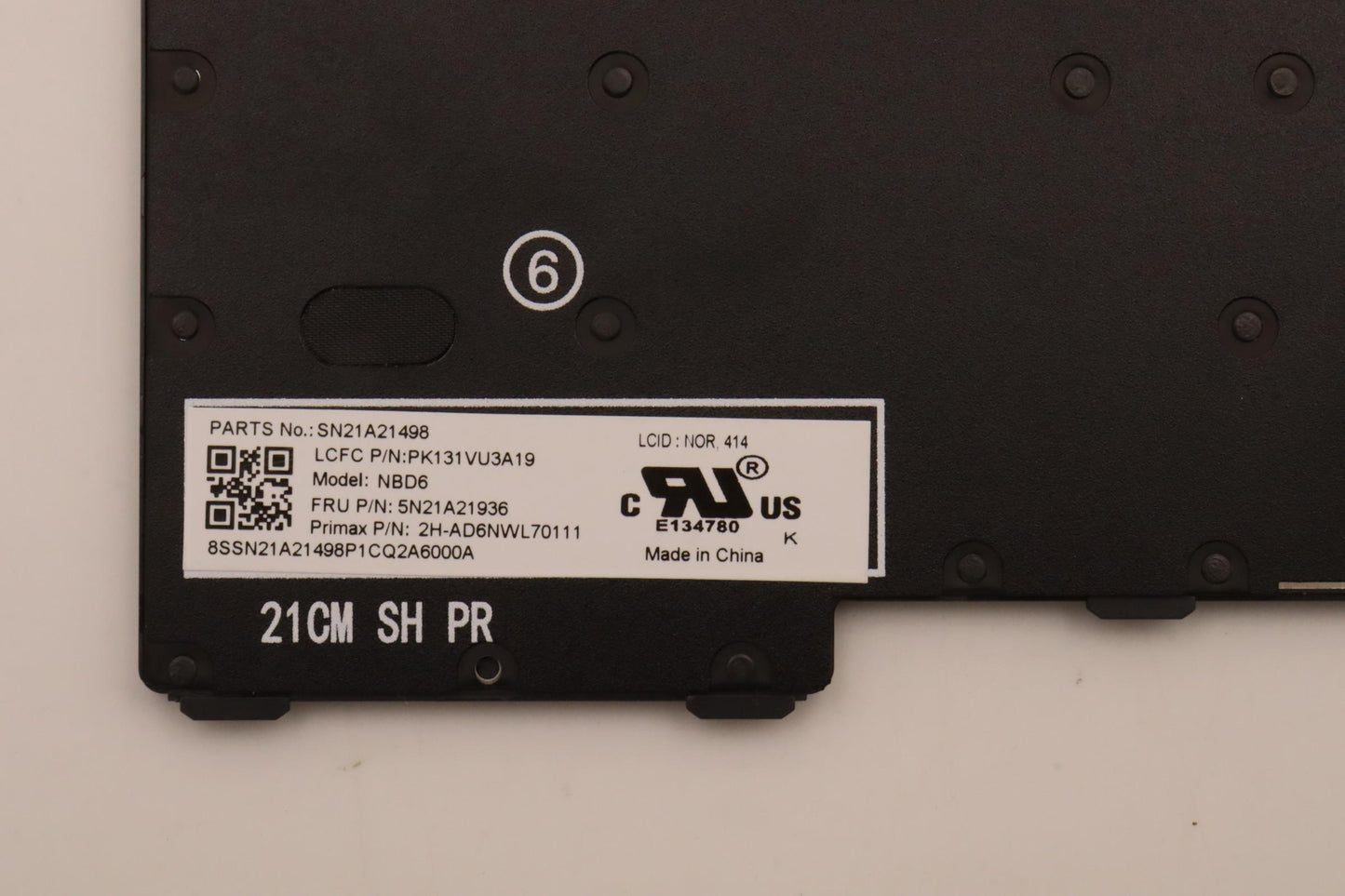 Lenovo Nb_Kyb Cs21Kbd Sktop Pmx,Nbl,B - 5N21A21936