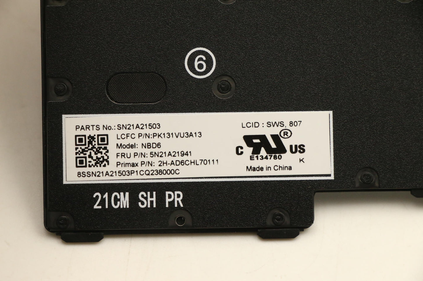 Lenovo Nb_Kyb Cs21Kbd Sktop Pmx,Nbl,B - 5N21A21941