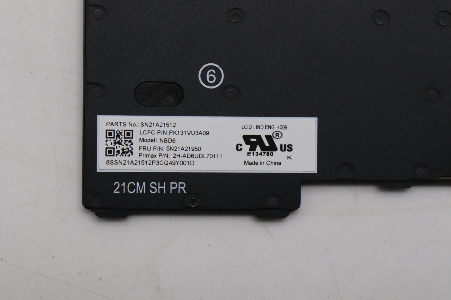 Lenovo Nb_Kyb Cs21Kbd Sktop Pmx,Nbl,B - 5N21A21950