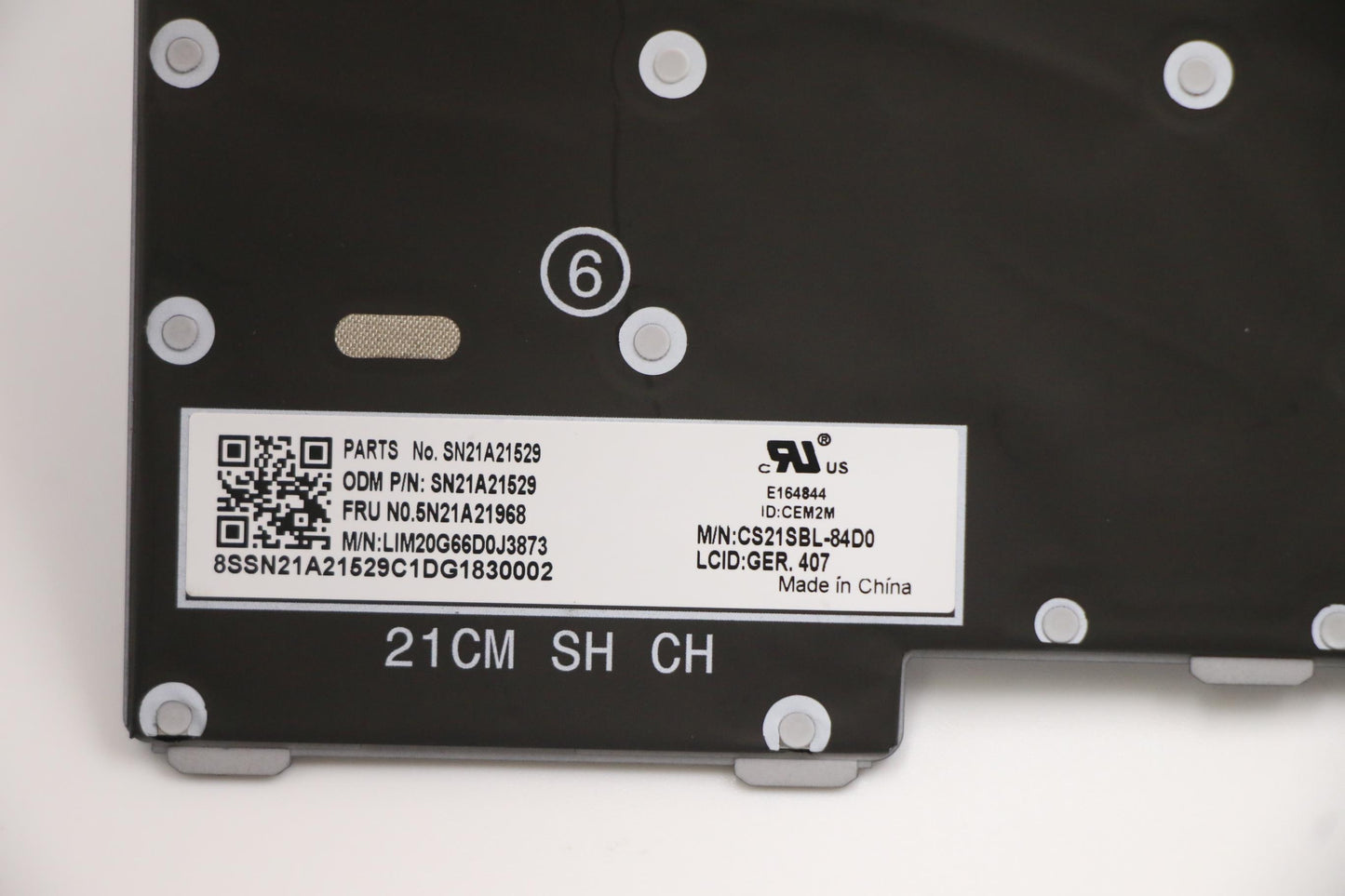 Lenovo Nb_Kyb Cs21Kbd Sktop Chy,Bl,Gr - 5N21A21968