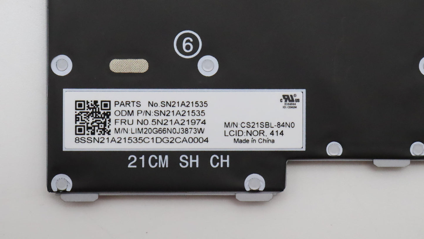 Lenovo Nb_Kyb Cs21Kbd Sktop Chy,Bl,Gr - 5N21A21974