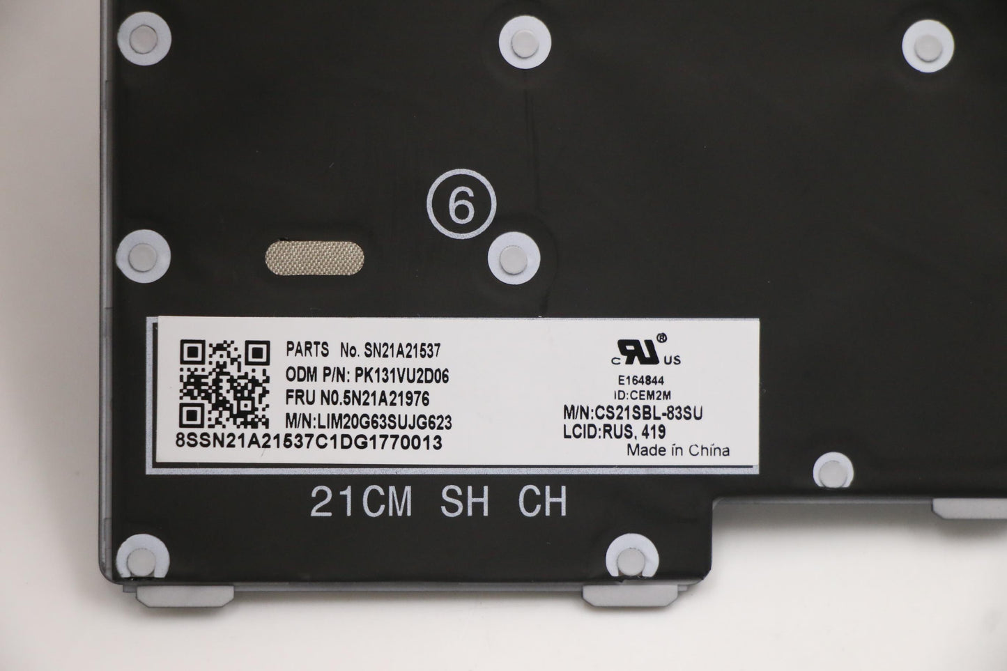 Lenovo Nb_Kyb Cs21Kbd Sktop Chy,Bl,Gr - 5N21A21976