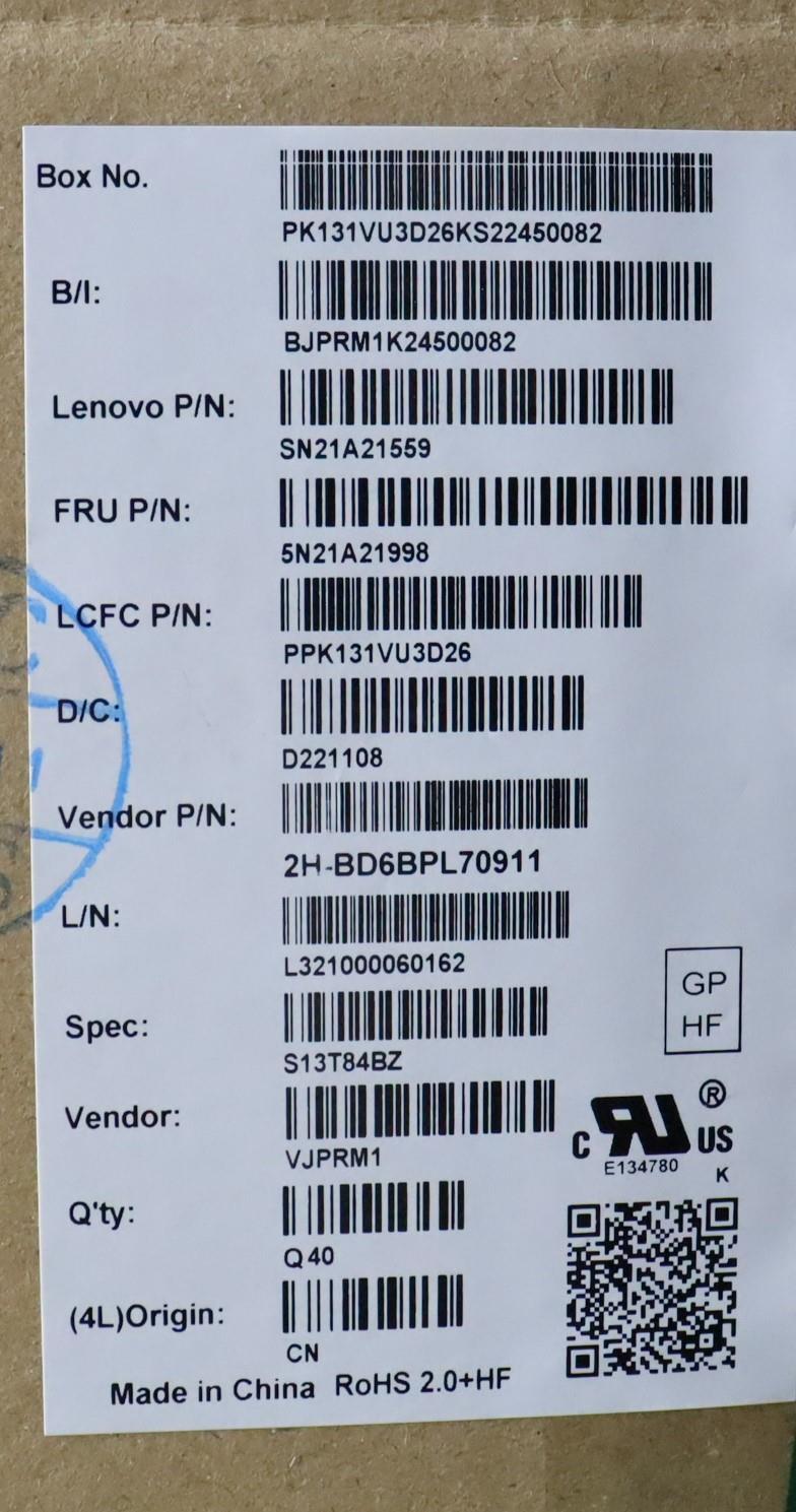 Lenovo Nb_Kyb Cs21Kbd Sktop Pmx,Bl,Gr - 5N21A21998