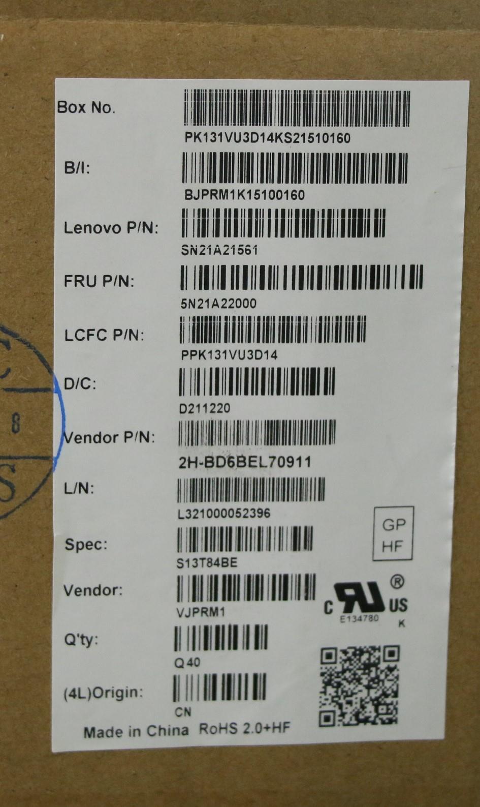 Lenovo Nb_Kyb Cs21Kbd Sktop Pmx,Bl,Gr - 5N21A22000