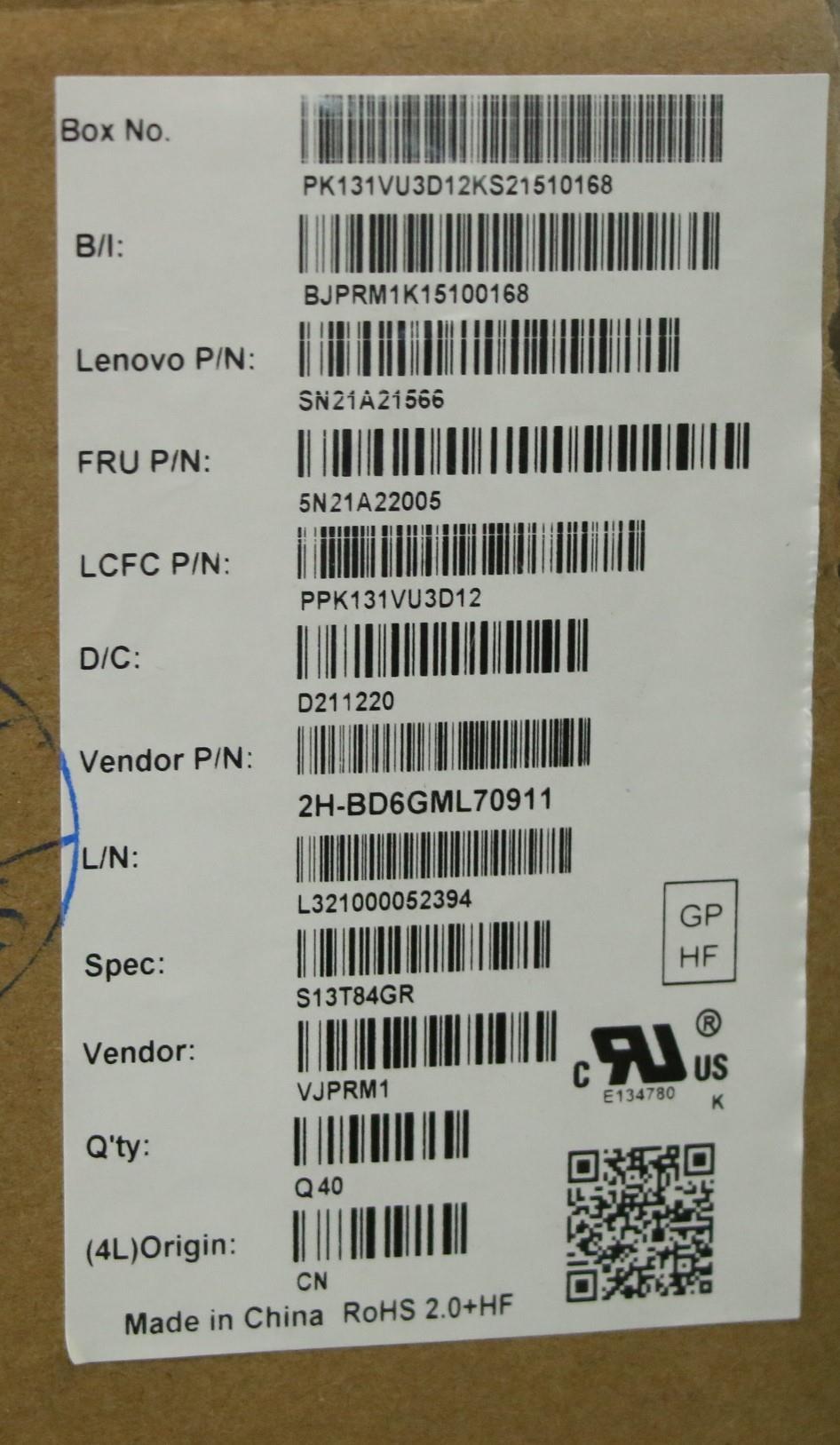 Lenovo Nb_Kyb Cs21Kbd Sktop Pmx,Bl,Gr - 5N21A22005