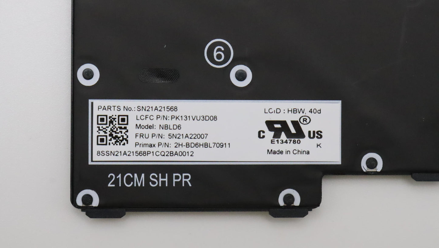 Lenovo Nb_Kyb Cs21Kbd Sktop Pmx,Bl,Gr - 5N21A22007