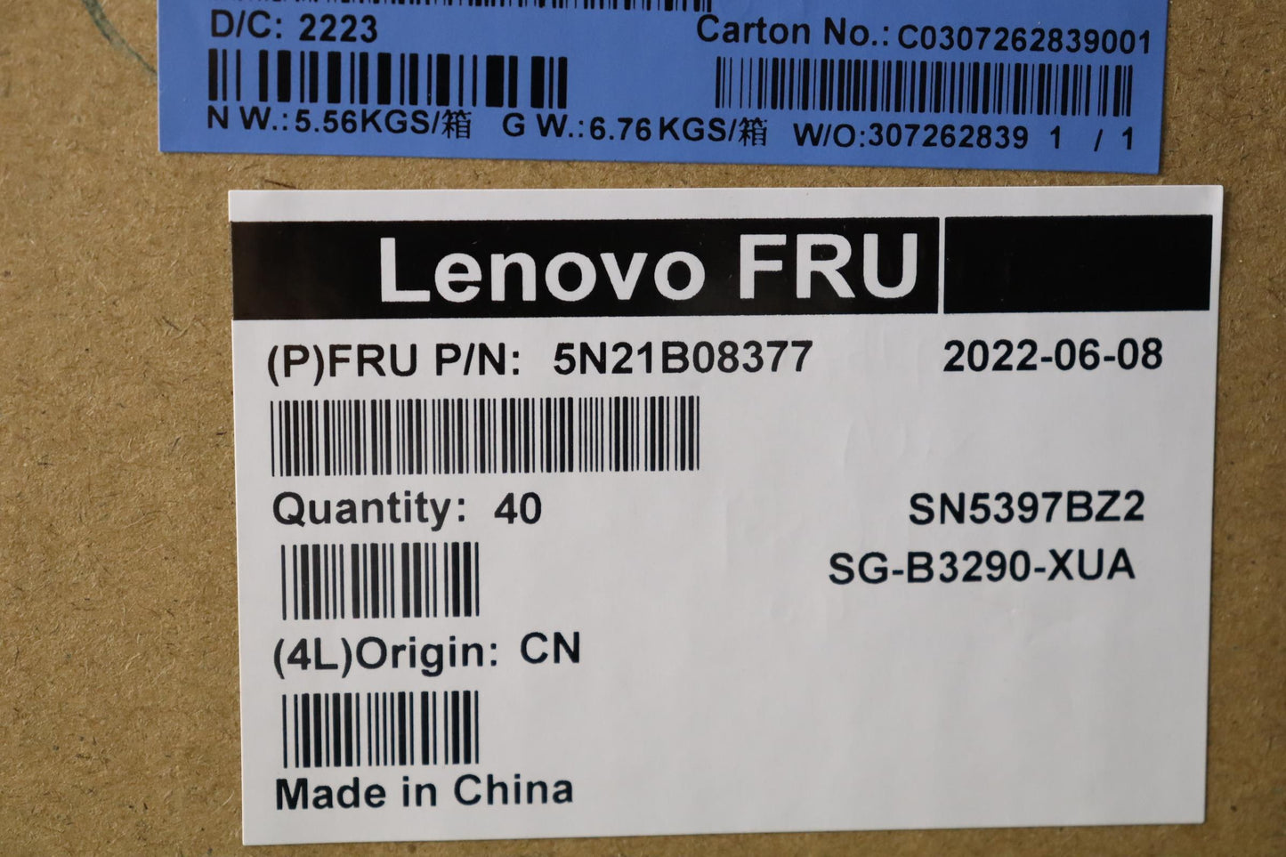 Lenovo Nb_Kyb Cm Kbd Fl-Cs20 Ltn,Bl,G - 5N21B08377