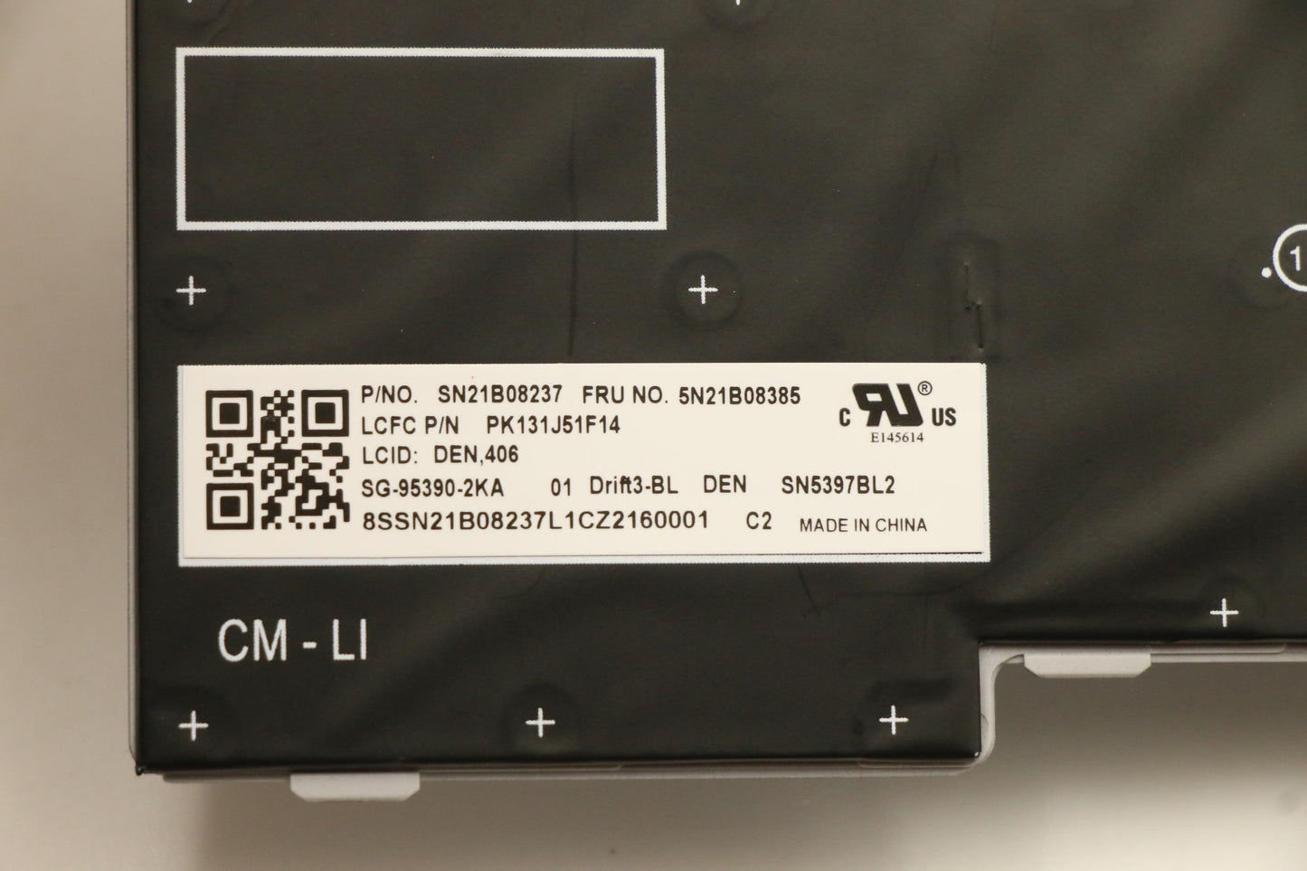 Lenovo Nb_Kyb Cm Kbd Fl-Cs20 Ltn,Bl,G - 5N21B08385
