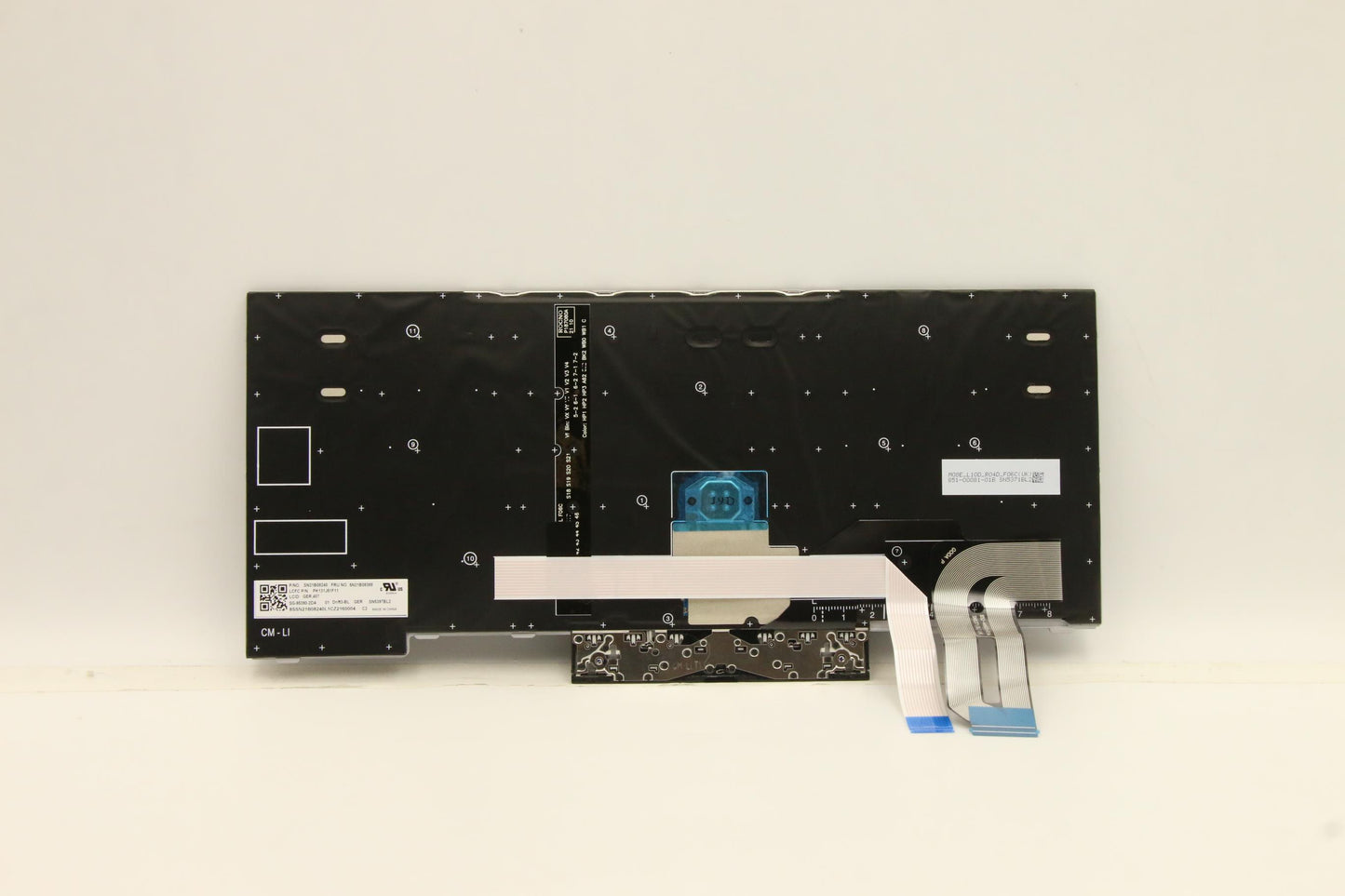 Lenovo Nb_Kyb Cm Kbd Fl-Cs20 Ltn,Bl,G - 5N21B08388