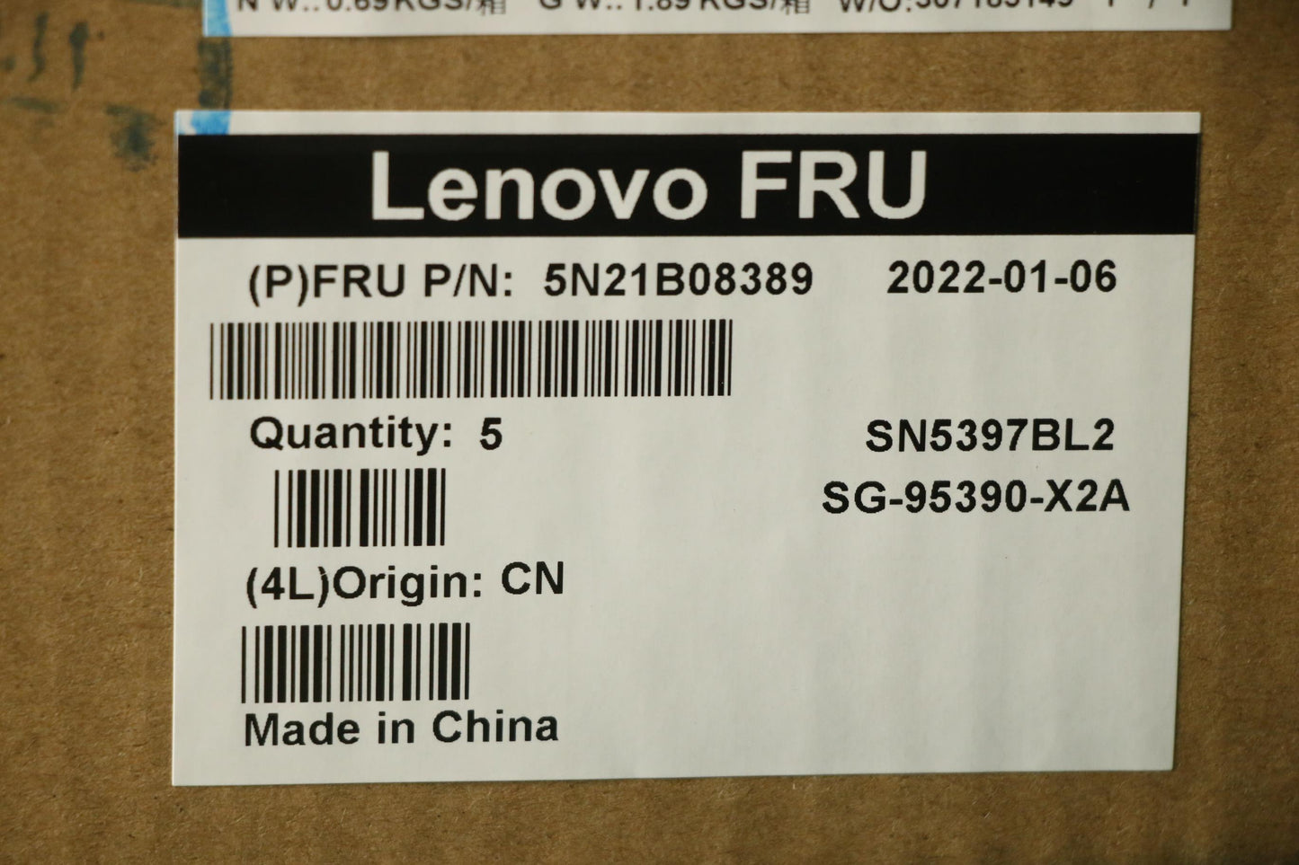Lenovo Nb_Kyb Cm Kbd Fl-Cs20 Ltn,Bl,G - 5N21B08389
