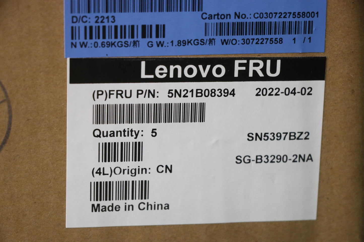 Lenovo Nb_Kyb Cm Kbd Fl-Cs20 Ltn,Bl,G - 5N21B08394