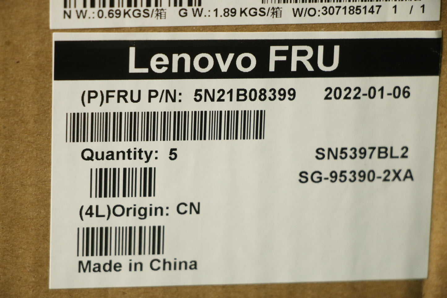Lenovo Nb_Kyb Cm Kbd Fl-Cs20 Ltn,Bl,G - 5N21B08399