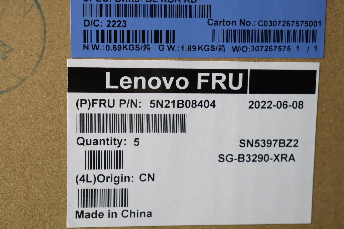 Lenovo Nbkyb Cm Kbd Flcs20 Ltn,Bl,Gr, - 5N21B08404
