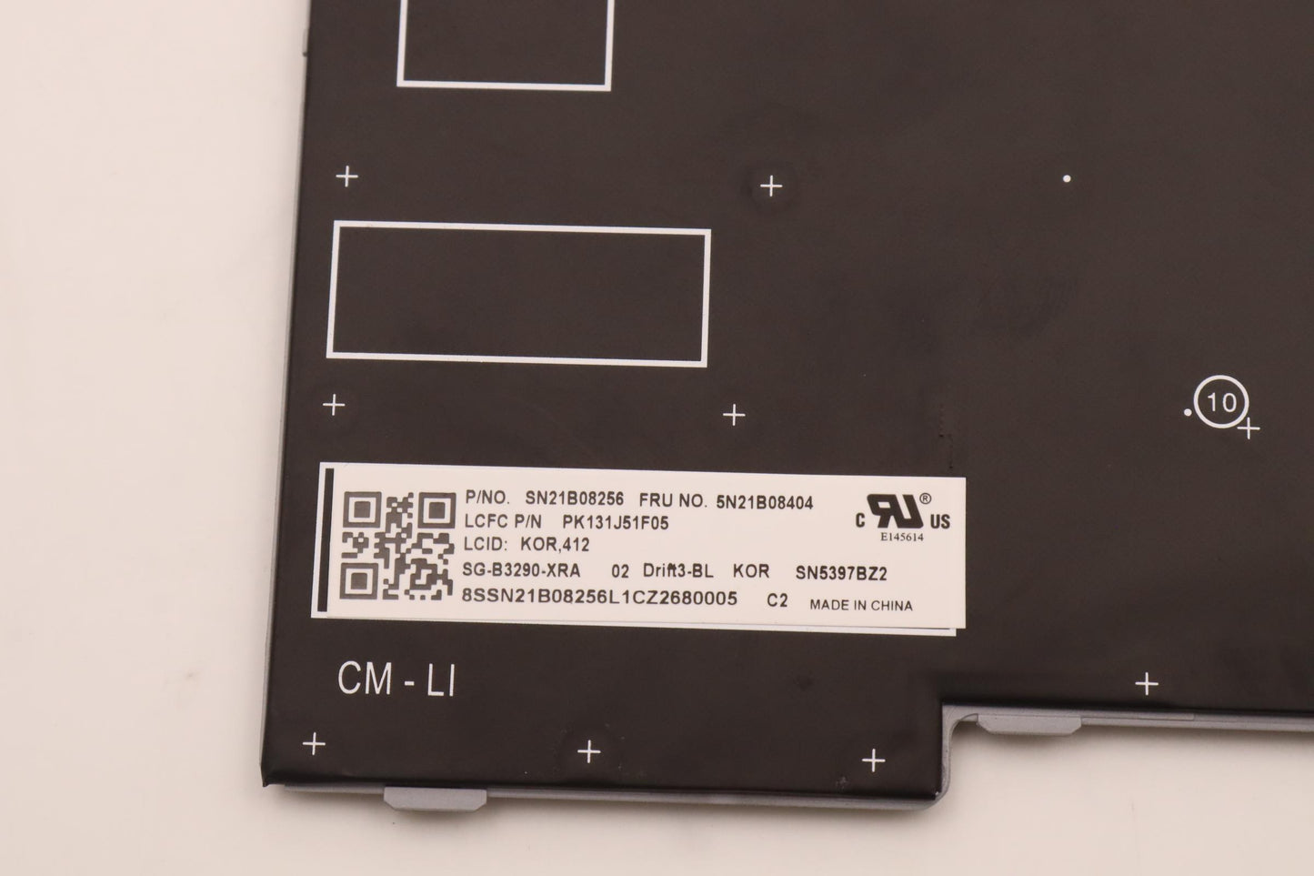 Lenovo Nbkyb Cm Kbd Flcs20 Ltn,Bl,Gr, - 5N21B08404