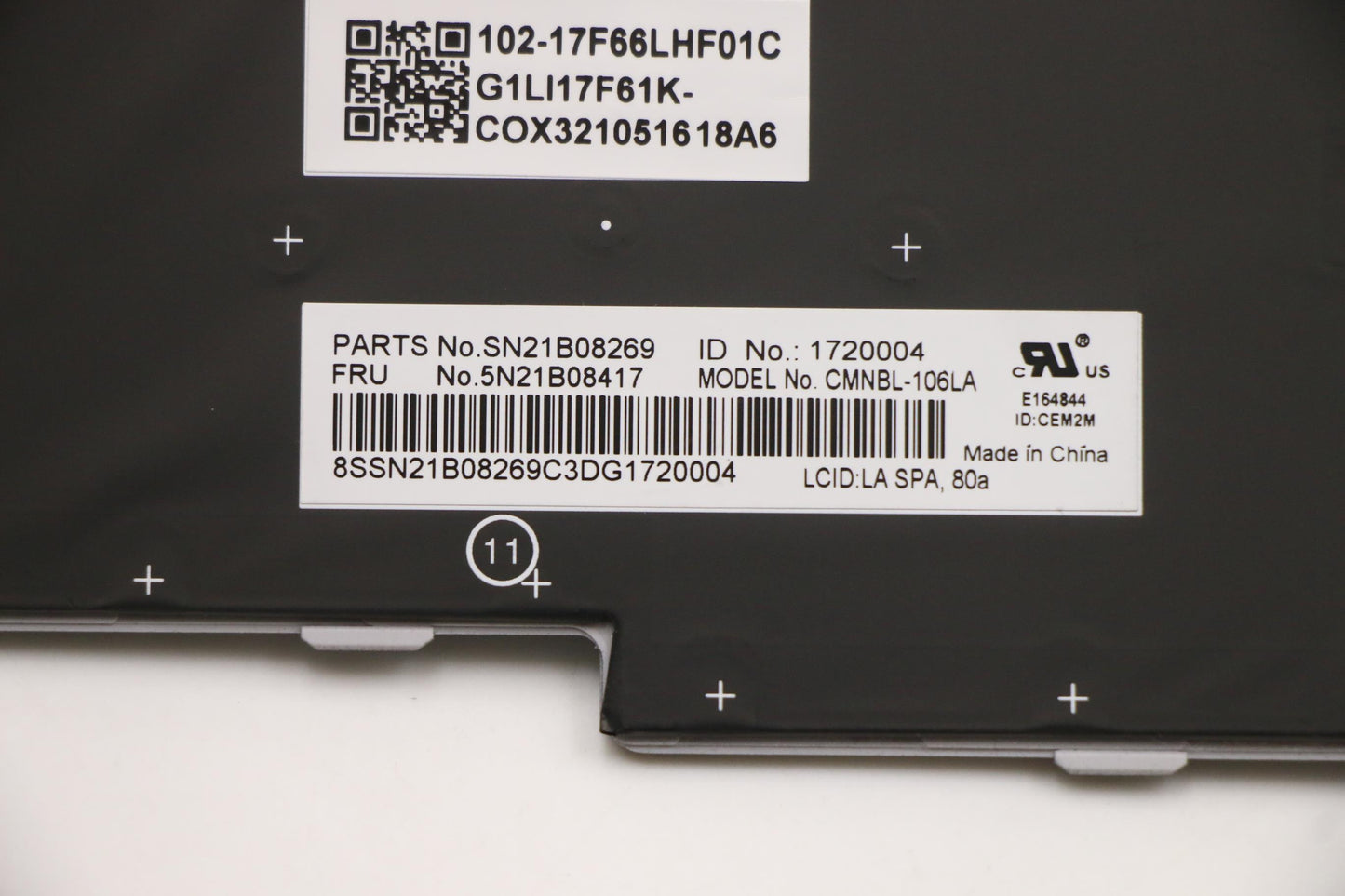 Lenovo Nb_Kyb Cm Kbd Nm-Cs20 Chy,Bl,G - 5N21B08417