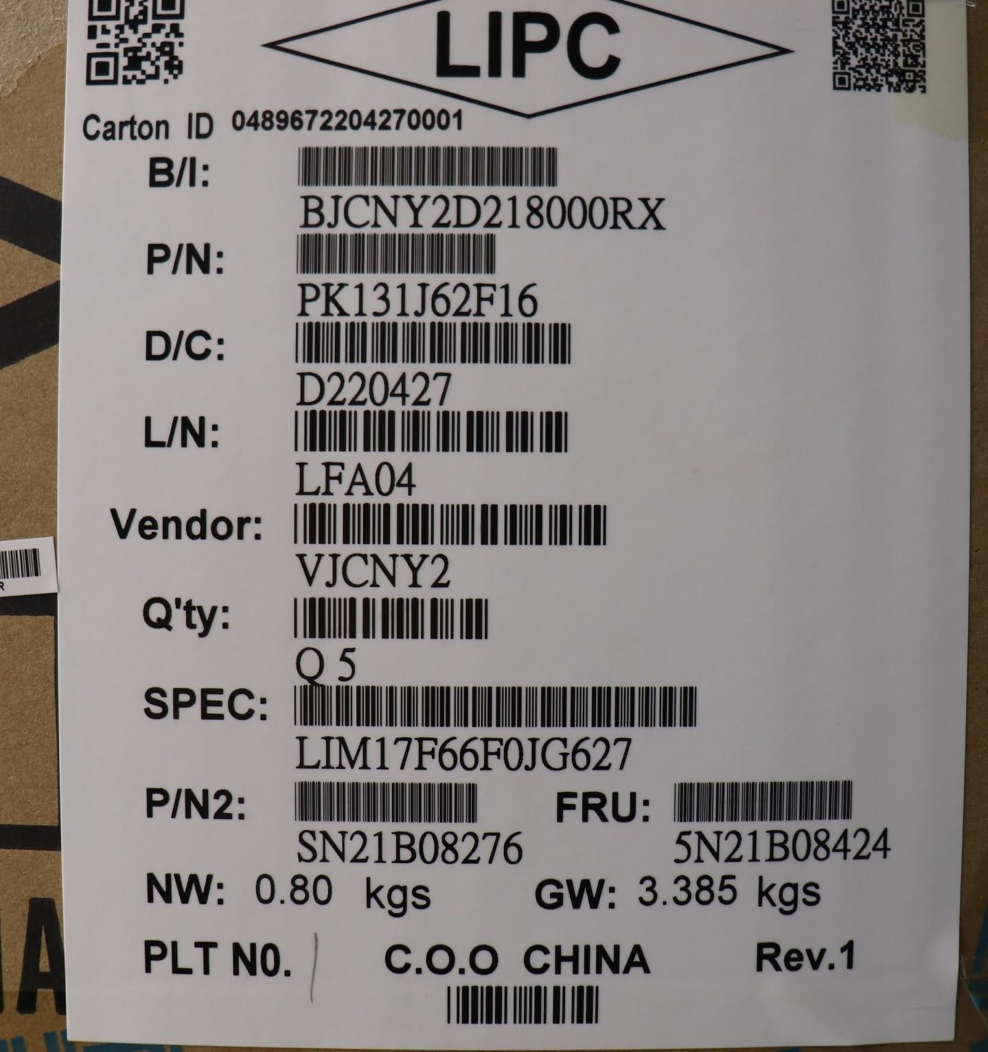 Lenovo Nbkyb Cm Kbd Nmcs20 Chy,Bl,Gr, - 5N21B08424