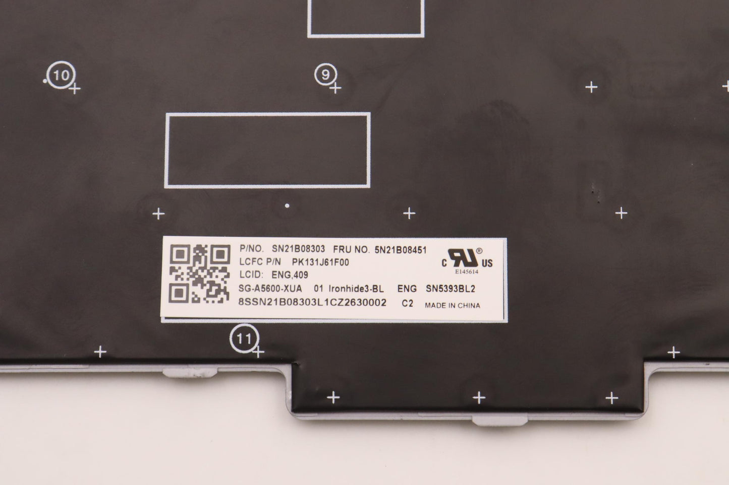 Lenovo Nb_Kyb Cm Kbd Nm-Cs20 Ltn,Bl,G - 5N21B08451