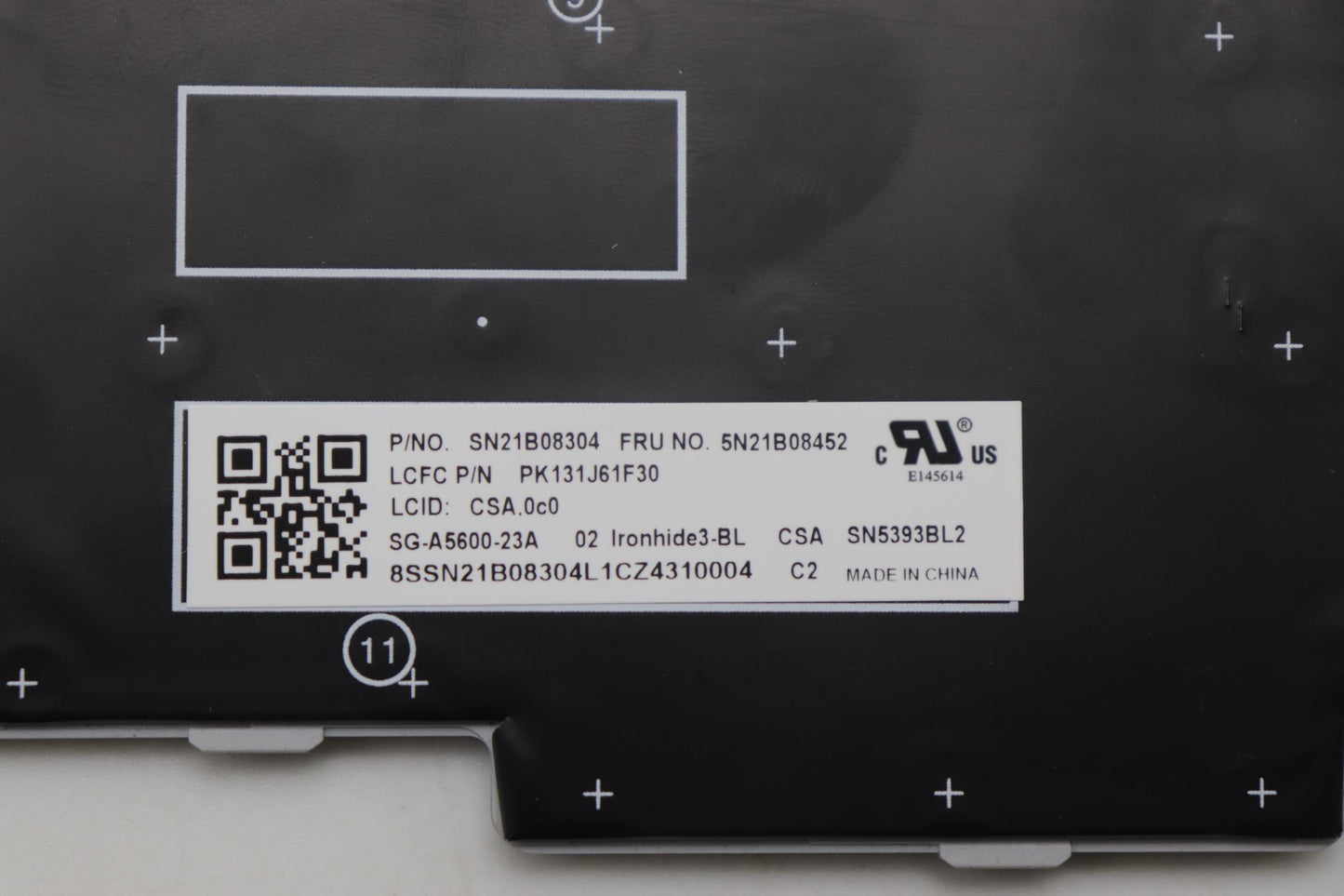 Lenovo Nb_Kyb Cm Kbd Nm-Cs20 Ltn,Bl,G - 5N21B08452