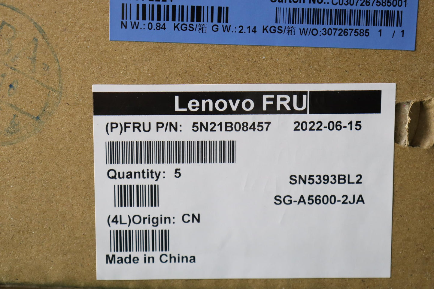Lenovo Nbkyb Cm Kbd Nmcs20 Ltn,Bl,Gr, - 5N21B08457