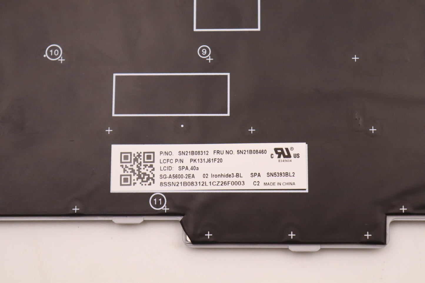 Lenovo Nbkyb Cm Kbd Nmcs20 Ltn,Bl,Gr, - 5N21B08460