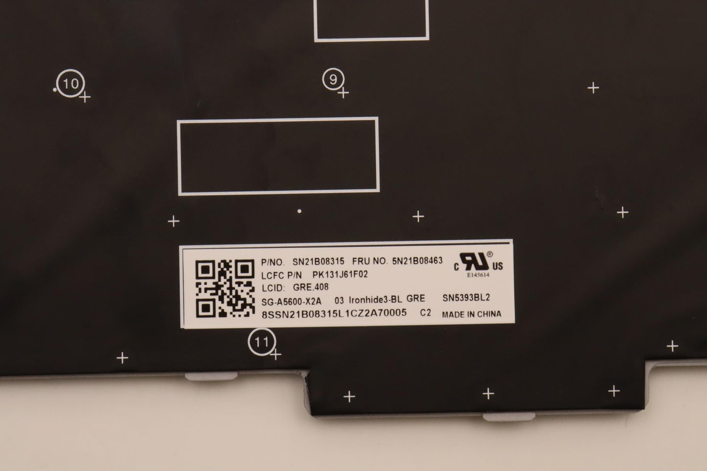 Lenovo Nbkyb Cm Kbd Nmcs20 Ltn,Bl,Gr, - 5N21B08463