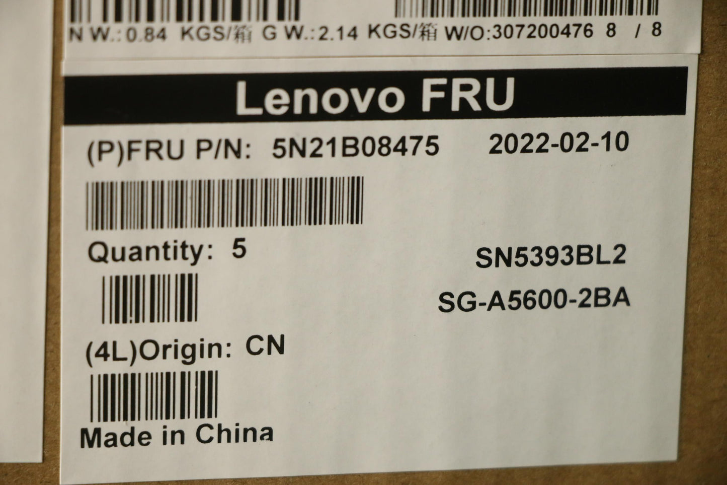 Lenovo Nb_Kyb Cm Kbd Nm-Cs20 Ltn,Bl,G - 5N21B08475