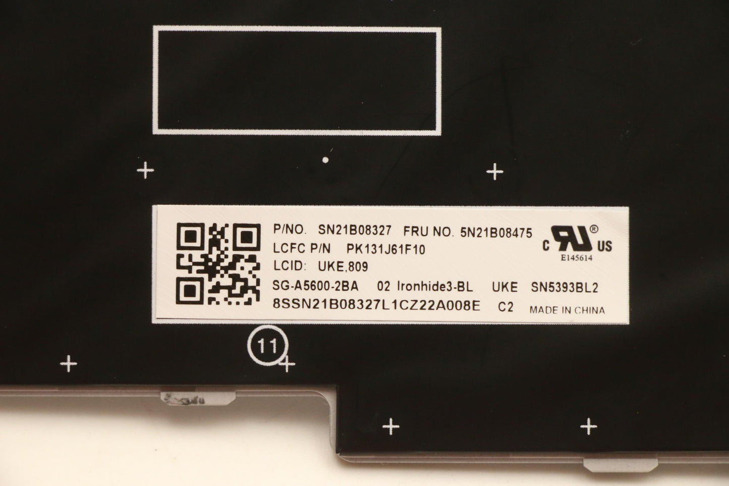 Lenovo Nb_Kyb Cm Kbd Nm-Cs20 Ltn,Bl,G - 5N21B08475