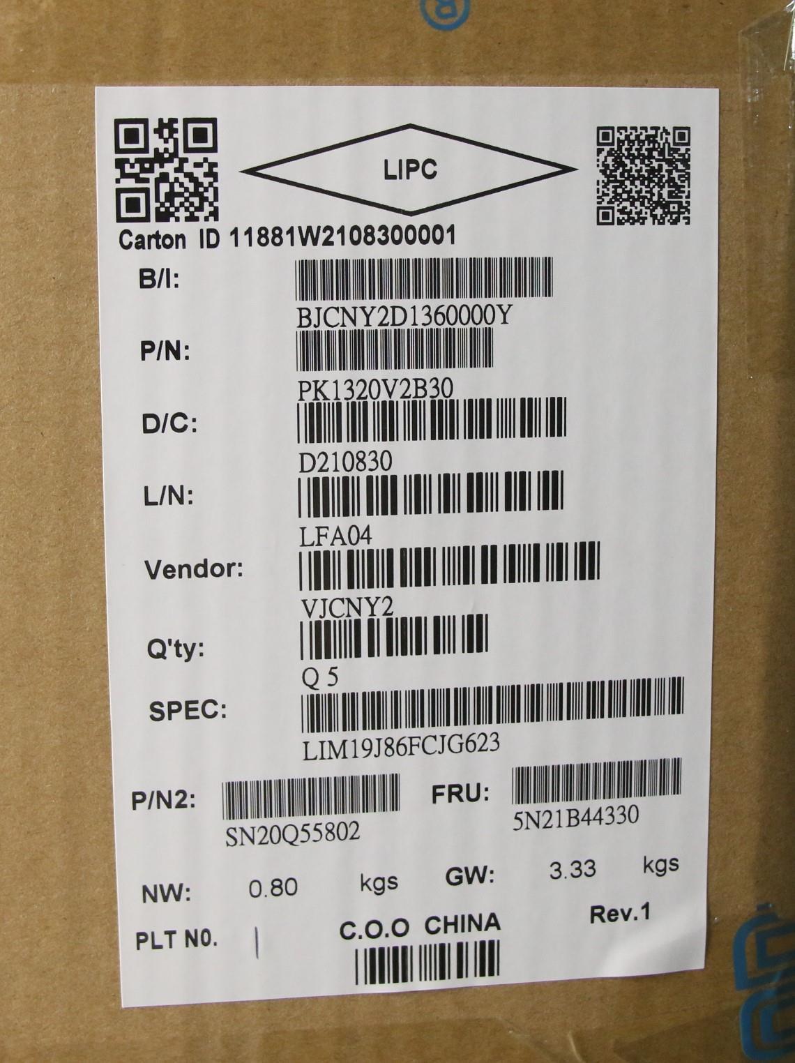 Lenovo Internal Keyboard, Num Backlit, Canadian French - 5N21B44330