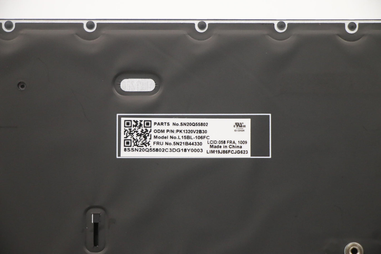 Lenovo Internal Keyboard, Num Backlit, Canadian French - 5N21B44330