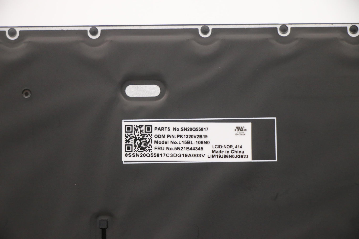 Lenovo Nb_Kyb Cs20 P2 Nm Bk-Bl,Chy,No - 5N21B44345