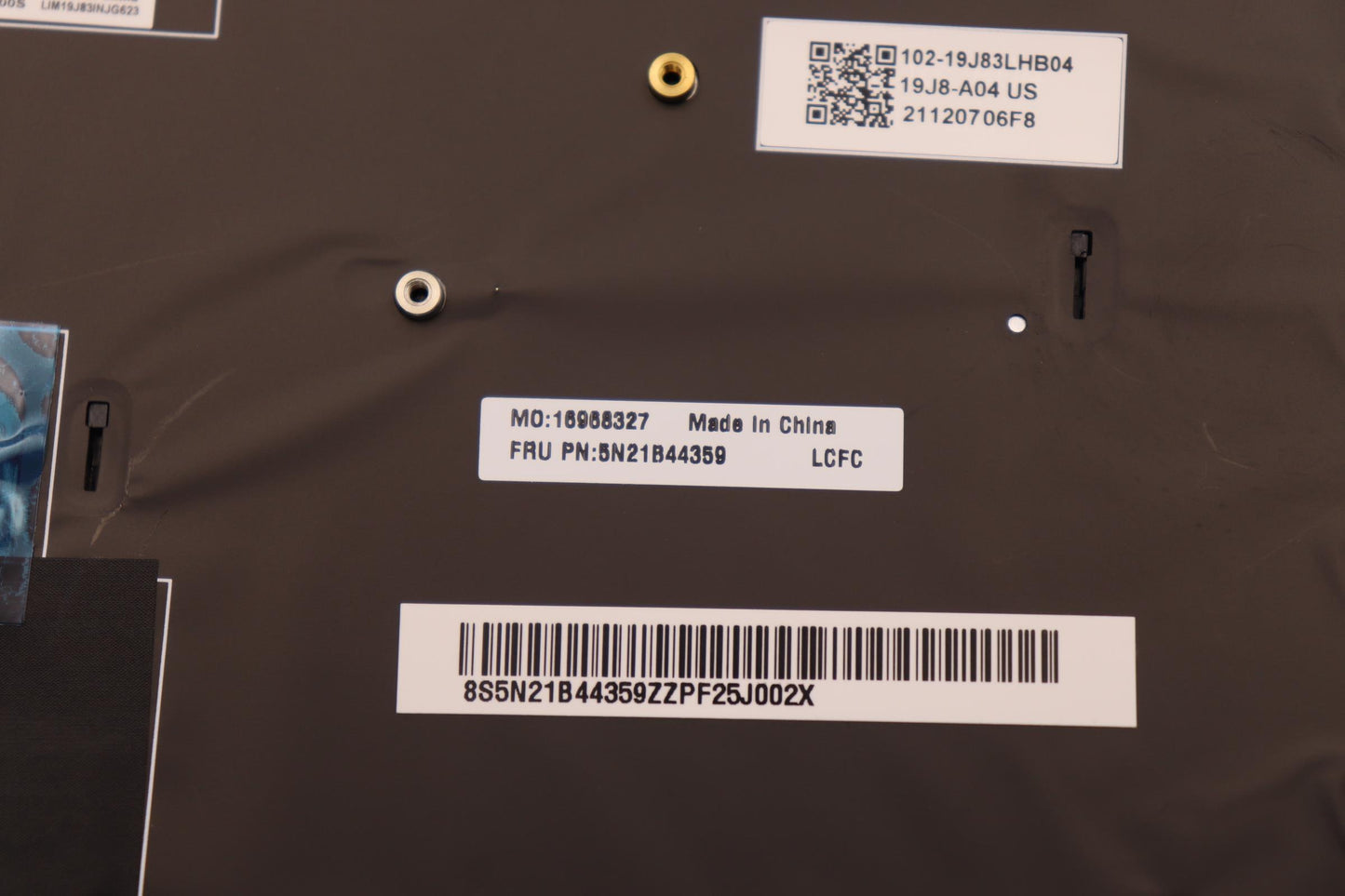 Lenovo Nb_Kyb Cs20 P2 Nm Bk-Bl,Chy,In - 5N21B44359